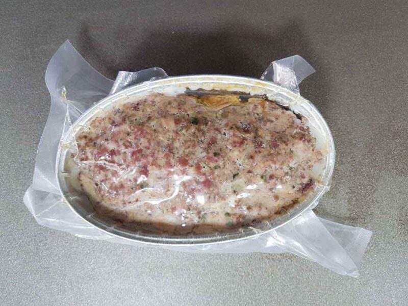 Pate de campagne porc (barquette alu)