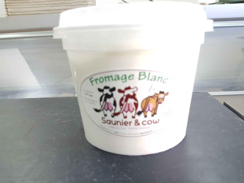 Fromage blanc faisselle  au lait de vache 500 g