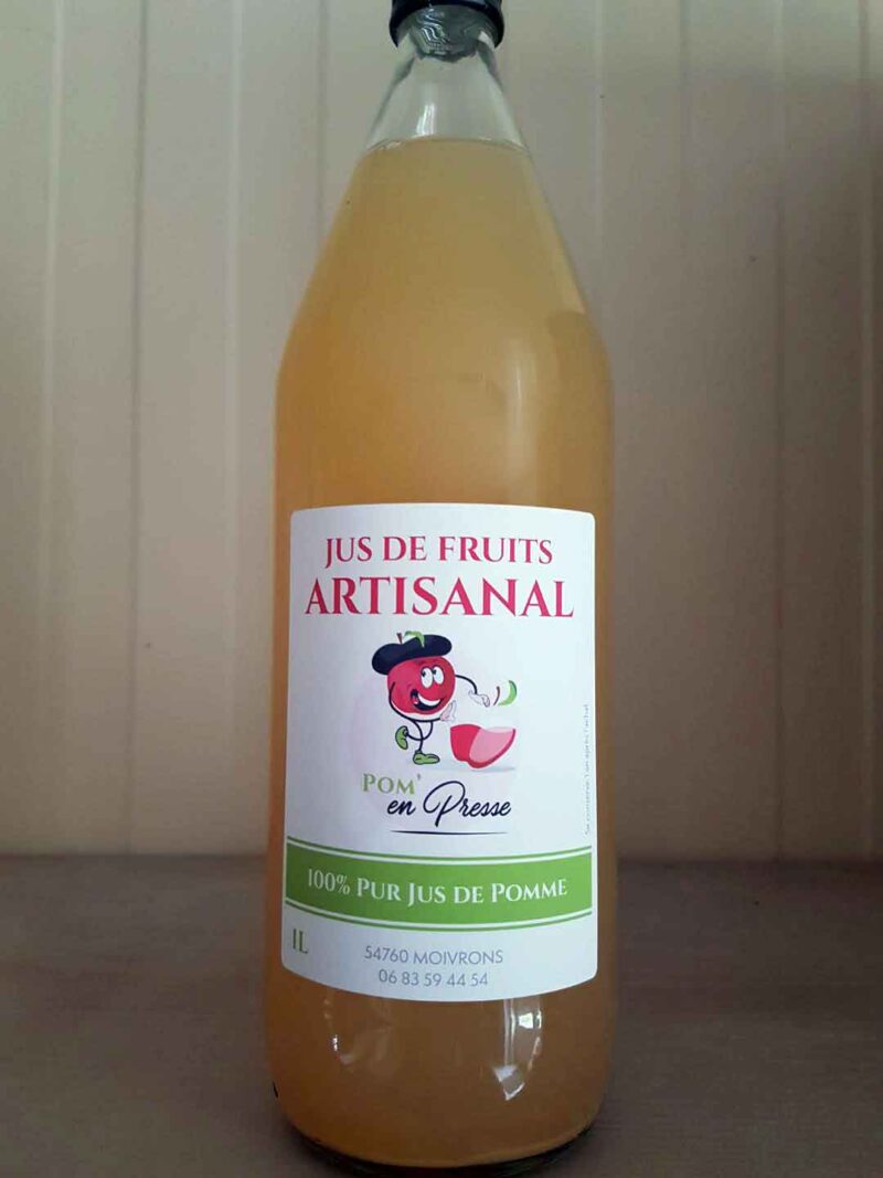 Jus de pommes - 1 L
