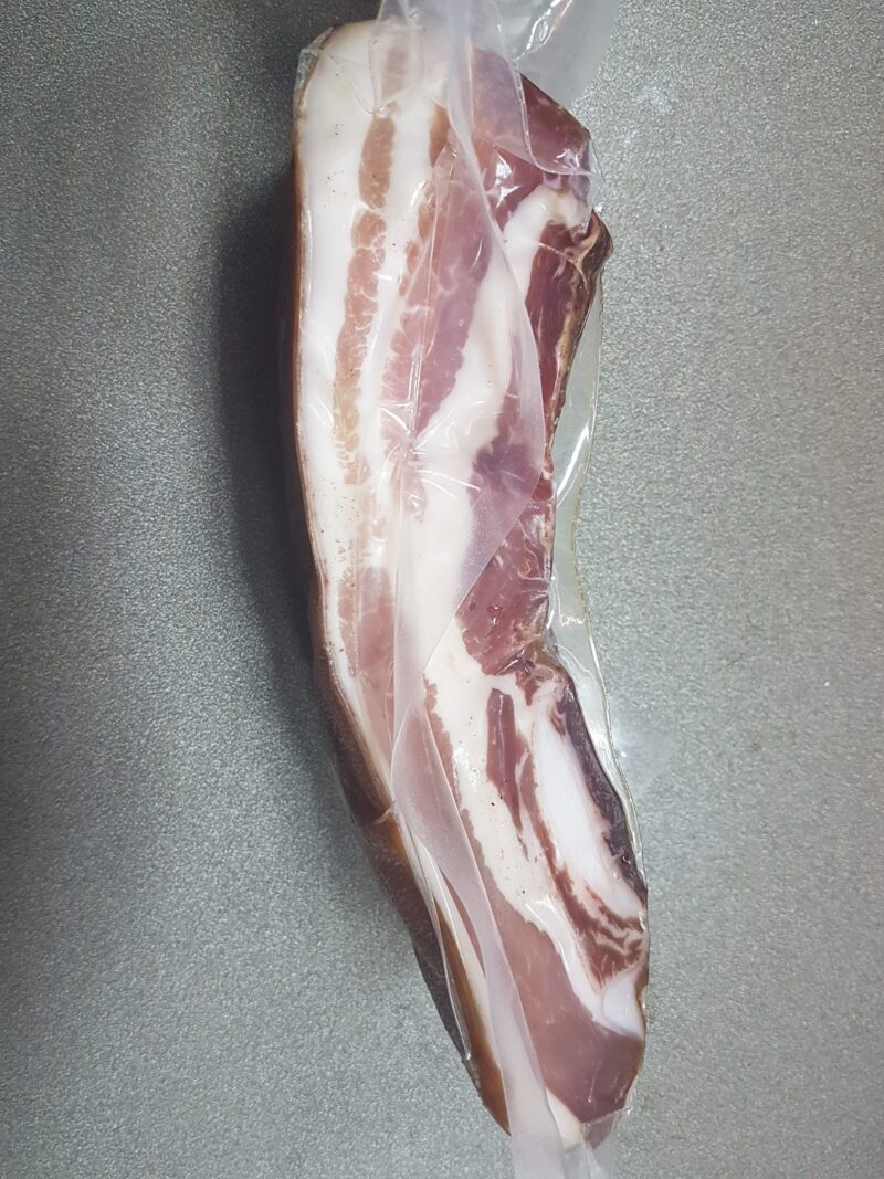 Lard fumé morceau (le kg)