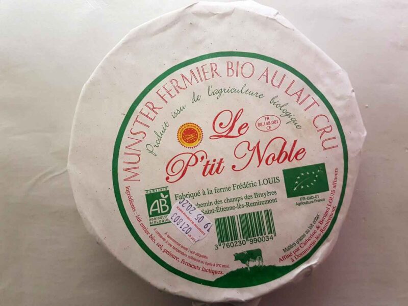 Munster fermier bio (le kg)